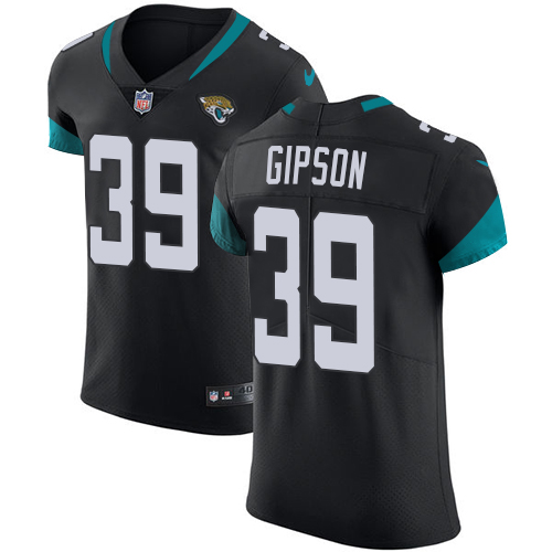 Nike Jaguars #39 Tashaun Gipson Black Alternate Men's Stitched NFL Vapor Untouchable Elite Jersey - Click Image to Close